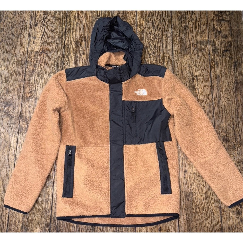 The North Face Boys' Forrest Fleece Mashup Jacket Almond butter 12